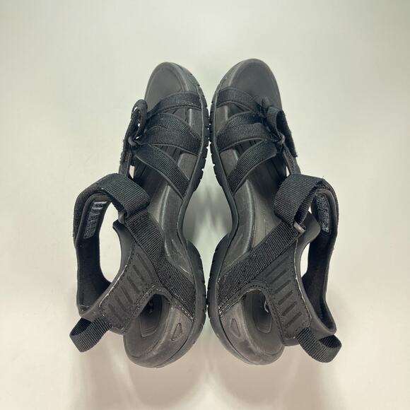 Teva Tirra Black Outdoor Adjustable Strap Hiking Sandals 4266 Women's Size 9 - Picture 7 of 9